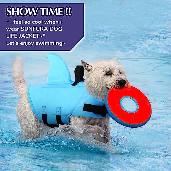 Dog's & Cat's Life Jacket Pet's Swimming Suit