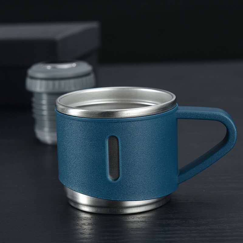 500ml Double-Layer Stainless Steel Vacuum Thermos Bottle With Tumblers