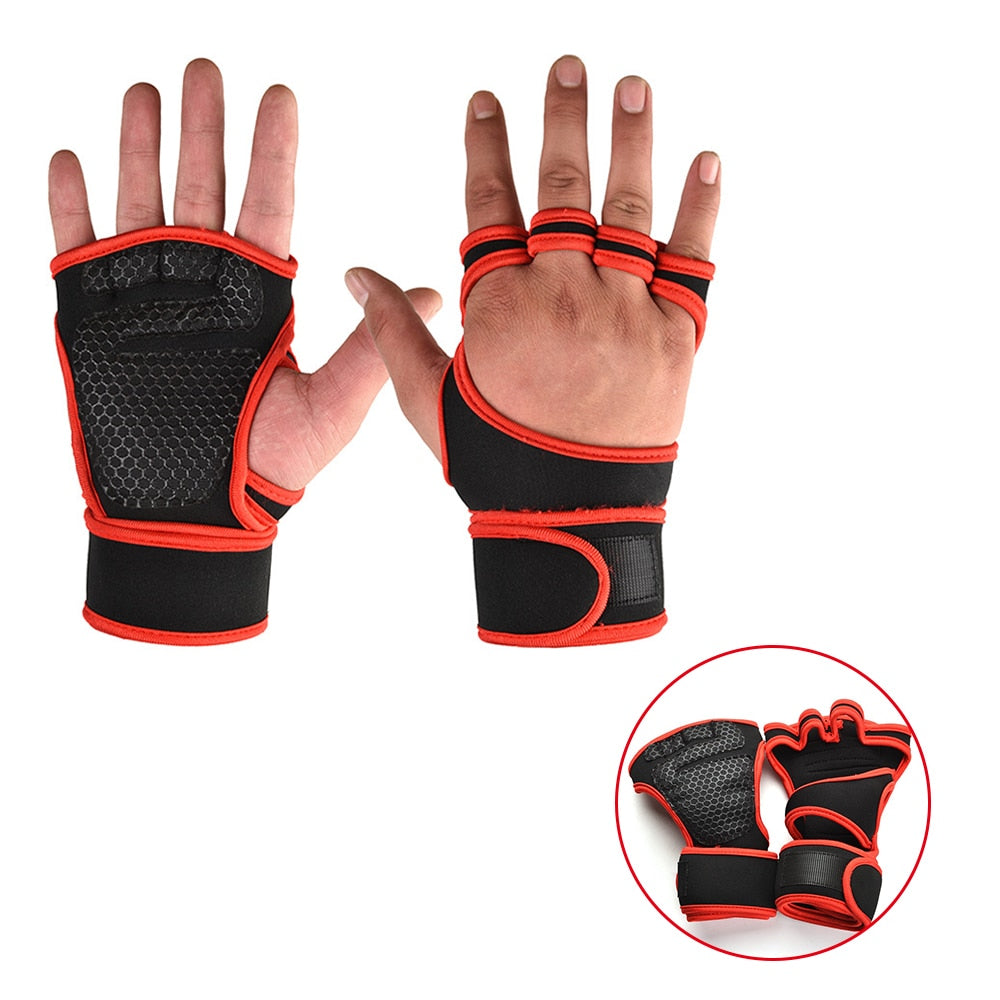 1 Pairs Weightlifting Training Gloves for Men and Woman