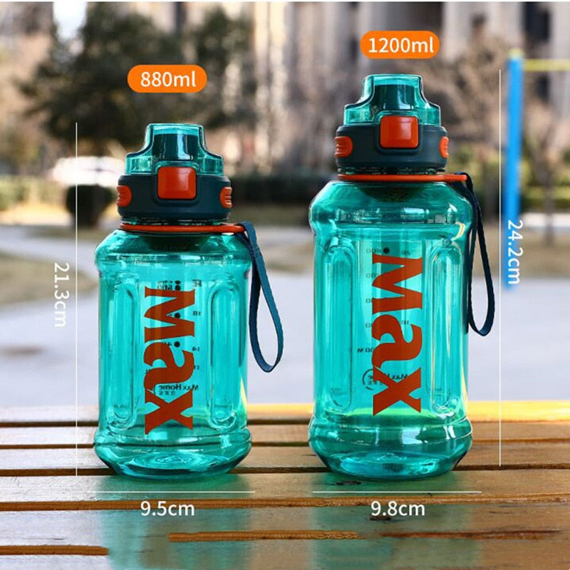 1.2 Liter Large Capacity Sport Water Bottle for Gym and Fitness