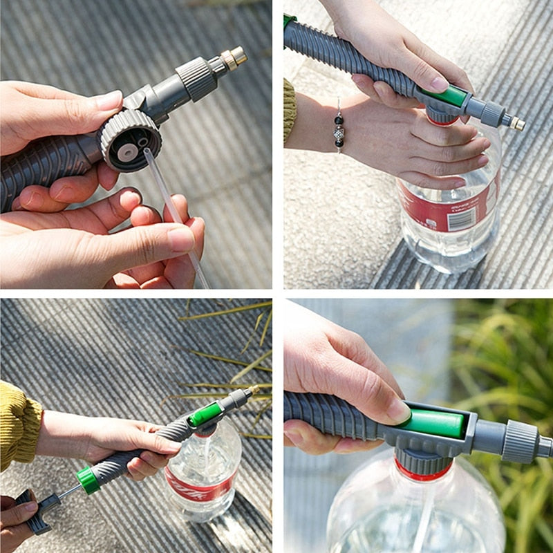 Gardening Watering Sprayer Beverage Bottle Watering High Pressure