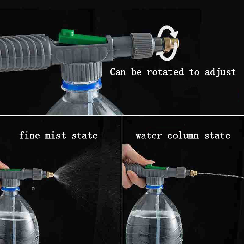 Gardening Watering Sprayer Beverage Bottle Watering High Pressure