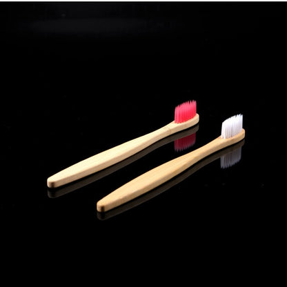 10pcs Eco-Friendly Biodegradable Toothbrushes Plastic FREE