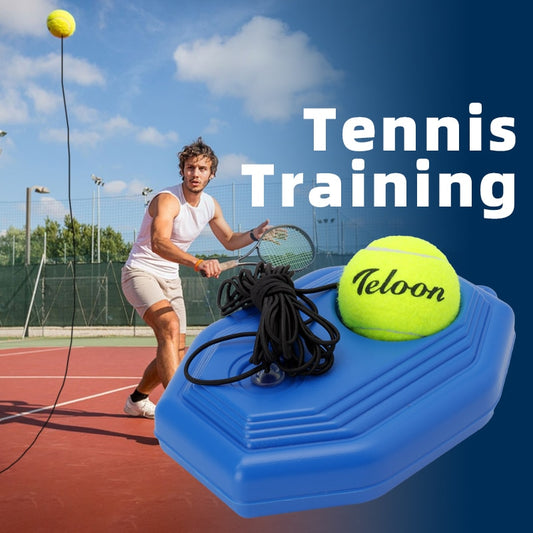 Teloon Solo Tennis Trainer Rebound Ball with String