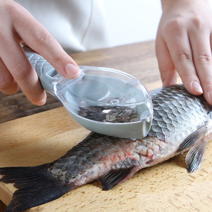 Fish Skin Peeler Brush With the Cover